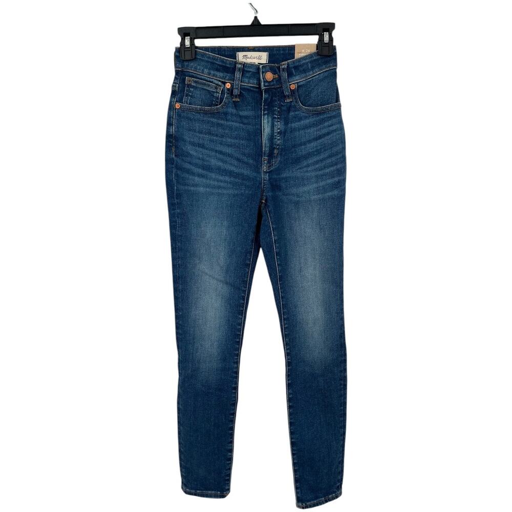 Madewell Jeans Curvy high rise skinny denim size 24